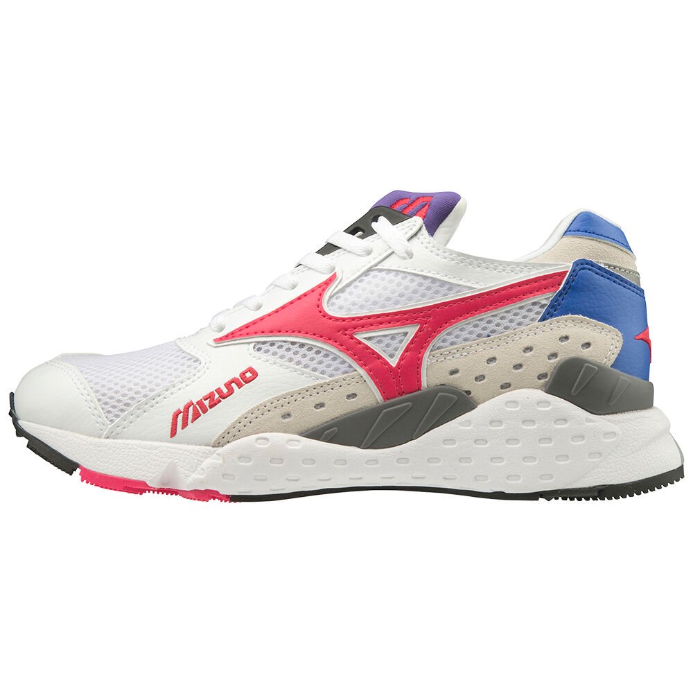 Mizuno Women's Sneakers Mondo Control White/Pink/Blue - OIMKZPS-21